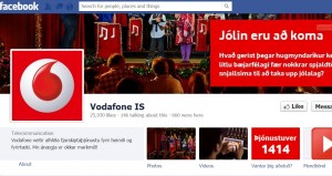 Vodafone á Facebook