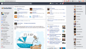 Facebook at Work hjá Similar Web